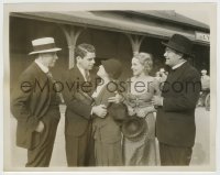 8a446 I AM A FUGITIVE FROM A CHAIN GANG 8x10 still 1932 Paul Muni reunited with his mom & family!