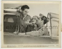 8a448 I WANTED WINGS 8x10.25 still 1940 Veronica Lake with Ray Milland & William Holden on plane!