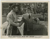 8a463 INVISIBLE STRIPES 8x10 still 1939 Humphrey Bogart watches George Raft & William Holden!