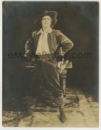 8a467 IRON MASK deluxe 6.5x8.5 still 1929 best posed portrait of Douglas Fairbanks Sr. as D'Artagnan!