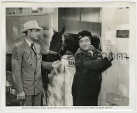 8a469 IT AIN'T HAY 8x10 still 1943 Lou Costello gives Bud Abbott an I.O.U. for a a pony!