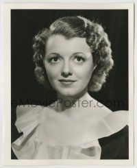 8a480 JANET GAYNOR deluxe 8x10 still 1930s head & shoulders portrait by Clarence Sinclair Bull!