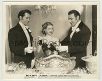 8a494 JEZEBEL 8x10.25 still 1938 Bette Davis gives punch to Henry Fonda & George Brent!