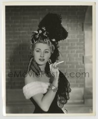 8a605 ELEANOR PARKER 8.25x10 still 1948 sexy smoking portrait from Woman in White by Bob Palmer!