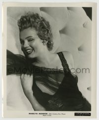 8a608 MARILYN MONROE 8.25x10 still 1952 sexy close smiling portrait for We're Not Married by Bernard