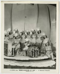 8a625 MERRY GO ROUND OF 1938 8x10.25 still 1937 production number w/sexy female chefs!