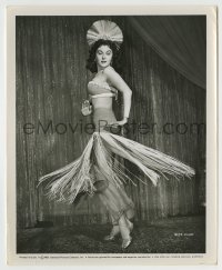 8a744 RHONDA FLEMING 8.25x10 still 1951 full-length as a sexy provocative dancer in Little Egypt!