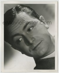 8a761 ROBERT YOUNG deluxe 8x10 still 1939 super close up by Clarence Sinclair Bull for Honolulu!
