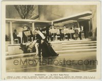 8a762 ROBERTA 8.25x10.25 still 1935 great image of Fred Astaire dancing with Ginger Rogers by band!