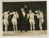 8a772 ROUGH HOUSE ROSIE 8x10 key book still 1927 referee counts for Clara Bow & sexy girls boxing!
