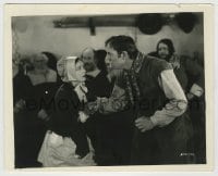 8a786 SCARLET LETTER 8x10 still 1926 Lillian Gish as Hester Prynne pleads with Karl Dane!