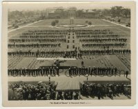 8a799 SHIELD OF HONOR 8x10 still 1927 incredible overhead shot of policemen standing in formation!