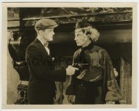8a802 SIDEWALKS OF NEW YORK 8x10.25 still 1931 man holds gun on Buster Keaton dressed in drag!