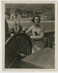 8a807 SIN SHIP 8x10.25 still 1931 Mary Astor standing at ship's wheel, directed by Louis Wolheim!