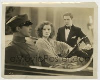 8a810 SINGLE STANDARD 8.25x10.25 still 1930 Nils Asther & Greta Garbo staring at Johnny Mack Brown