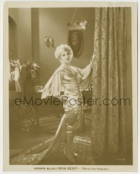 8a811 SKIN DEEP 8x10 still 1929 full-length sexy Betty Compson standing in shimmering gown!