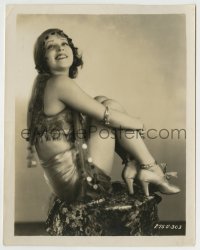 8a882 THREE WEEKENDS 8x10 still 1928 sexy portrait of Clara Bow in skimpy gypsy costume!