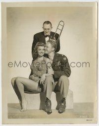 8a883 THRILL OF A ROMANCE 8x10.25 still 1945 Tommy Dorsey over Van Johnson & Esther Williams!