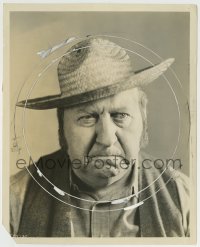 8a886 TILLIE'S PUNCTURED ROMANCE 8x10 still 1928 c/u of grizzled Mack Swain, who plays Tillie's Pa