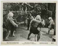 8a894 TIME MACHINE 8x10.25 still 1960 Morlock sneak-attacks Rod Taylor from above, George Pal!