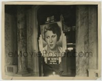 8a920 UNFAITHFUL candid 8x10.25 still 1931 incredible theater lobby display with Ruth Chatterton!