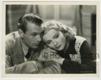 8a944 WEDDING NIGHT 8x10.25 still 1935 the new romantic screen team, Gary Cooper & Anna Sten!