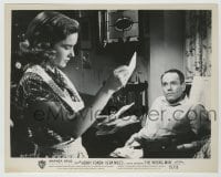 8a984 WRONG MAN 8x10.25 still 1957 Henry Fonda watches Vera Miles go through his mail, Hitchcock!