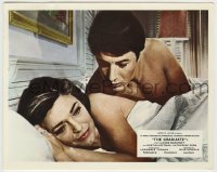 8a019 GRADUATE color English FOH LC 1968 Dustin Hoffman in bed with Anne Bancroft wants to talk!