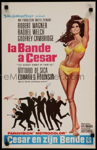 8b145 BIGGEST BUNDLE OF THEM ALL Belgian 1968 full-length art of sexiest Raquel Welch!