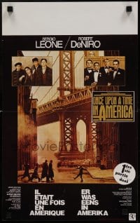 8b168 ONCE UPON A TIME IN AMERICA part 1 Belgian 1984 Robert De Niro, James Woods, Sergio Leone directed!