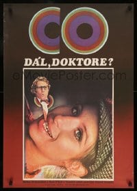 8b320 WHAT'S UP DOC Czech 23x32 1974 Barbra Streisand, Ryan O'Neal, directed by Peter Bogdanovich!