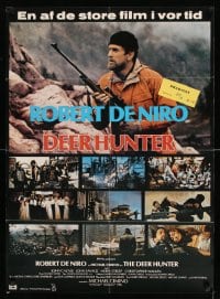 8b236 DEER HUNTER Danish 1979 directed by Michael Cimino, Robert De Niro, Christopher Walken