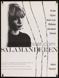 8b262 SALAMANDER Danish 1973 Alain Tanner's La salamandre, great image of sexiest Bulle Ogier!