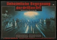 8b189 CLOSE ENCOUNTERS OF THE THIRD KIND East German 11x16 1984 Spielberg sci-fi classic!