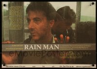8b212 RAIN MAN East German 11x16 1990 autistic Dustin Hoffman, directed by Barry Levinson!