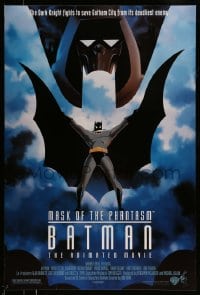 8c115 BATMAN: MASK OF THE PHANTASM DS 1sh 1993 DC Comics, great art of Caped Crusader!