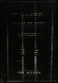 8c141 BLAIR WITCH teaser DS 1sh 2016 evil is hiding in The Woods, wacky fake title, black background