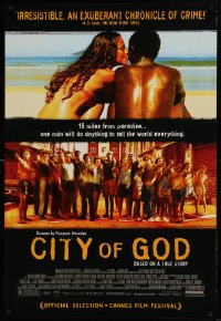 8c183 CITY OF GOD 1sh 2003 Cidade de Deus, Alexandre Rodrigues, Leandro Firmino, Brazilian!