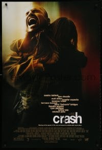 8c205 CRASH DS 1sh 2004 Don Cheadle, Sandra Bullock, Matt Dillon!