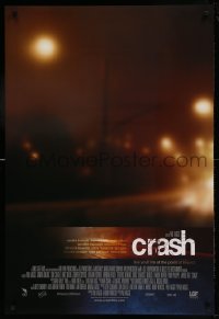 8c206 CRASH int'l DS 1sh 2004 Don Cheadle, Sandra Bullock, Matt Dillon!