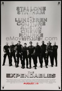 8c276 EXPENDABLES advance 1sh 2010 Sylvester Stallone, Jason Statham, Jet Li, image of top cast!
