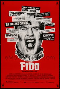 8c295 FIDO 1sh 2007 Carrie-Anne Moss, Billy Connolly, pet zombies, good dead are hard to find!