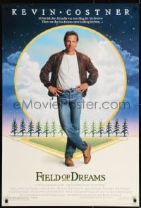 8c296 FIELD OF DREAMS DS 1sh 1989 Kevin Costner baseball classic, if you build it, they will come
