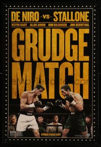 8c380 GRUDGE MATCH teaser DS 1sh 2013 Robert De Niro & Sylvester Stallone in boxing ring!