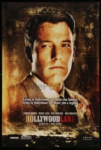 8c420 HOLLYWOODLAND teaser DS 1sh 2006 cool stylized image of Ben Affleck as George Reeves!