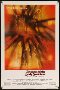 8c467 INVASION OF THE BODY SNATCHERS 1sh 1978 Kaufman classic remake of sci-fi thriller!