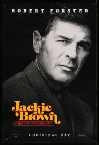 8c479 JACKIE BROWN teaser 1sh 1997 Quentin Tarantino, cool image of Robert Forster!