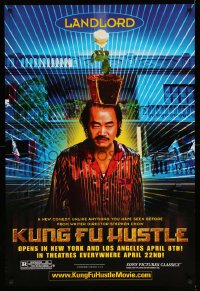 8c521 KUNG FU HUSTLE teaser 1sh 2004 Stephen Chow, kung-fu comedy, Wah Yuen as Landlord!