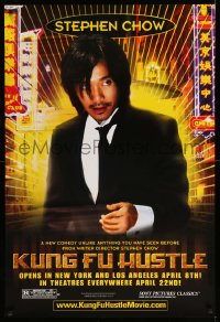 8c512 KUNG FU HUSTLE teaser 1sh 2004 martial arts, Xiaogang Feng, director & star Stephen Chow!