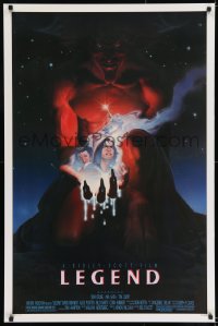 8c539 LEGEND 1sh 1986 Tom Cruise, Mia Sara, Tim Curry, Ridley Scott, cool fantasy artwork!